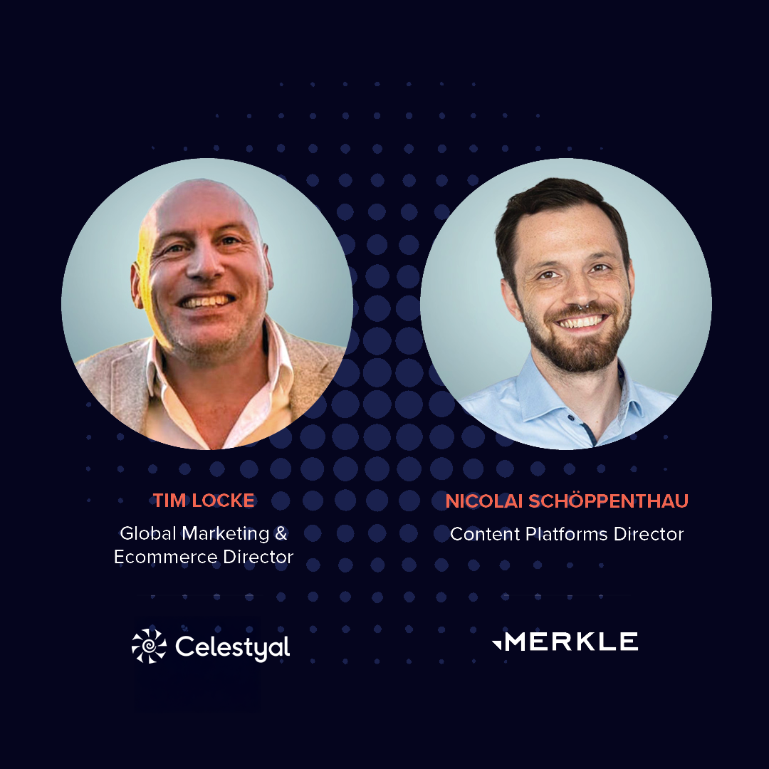 Tim Locke from Celestyal Cruises and Nicolai Schöppenthau from Merkle